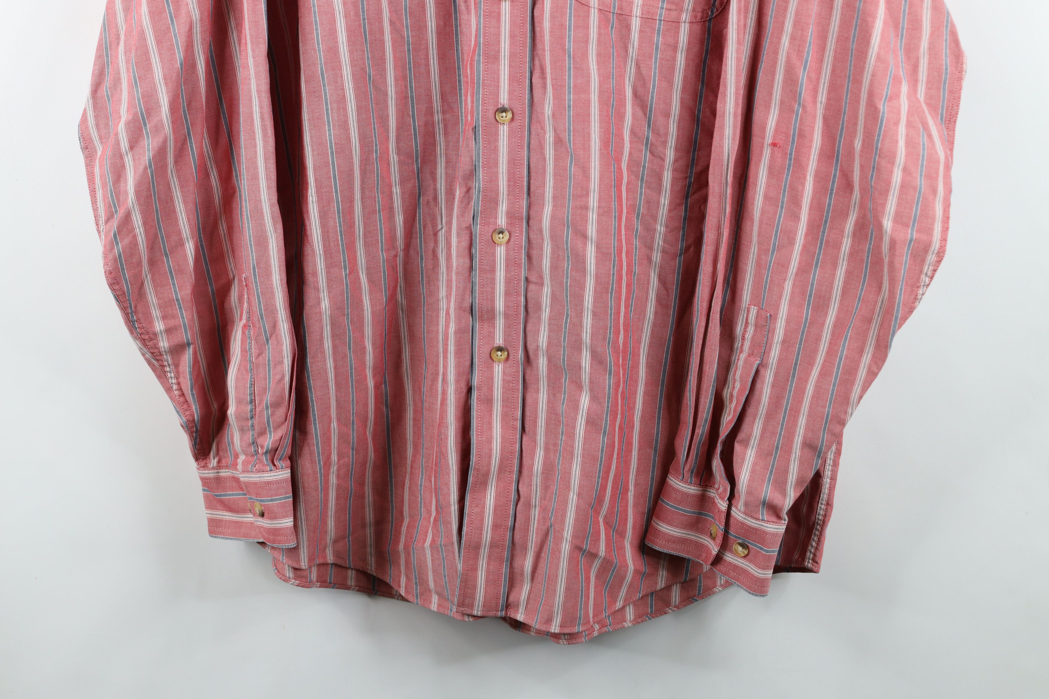 L.L. Bean Vintage LL Bean Cotton Oxford Collared Button Down Shirt Size US L / EU 52-54 / 3 - 3 Thumbnail