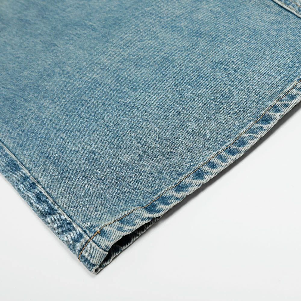 Jean Loose wide-leg men's punk washed jeans Size US 32 / EU 48 - 6 Thumbnail