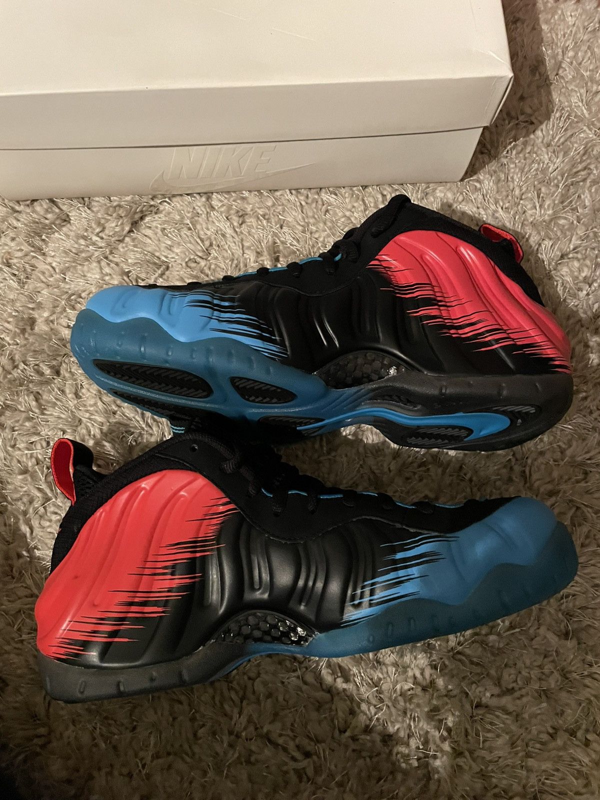 Nike Nike Air Foamposite Pro Spiderman Size US 10 / EU 43 - 3 Thumbnail