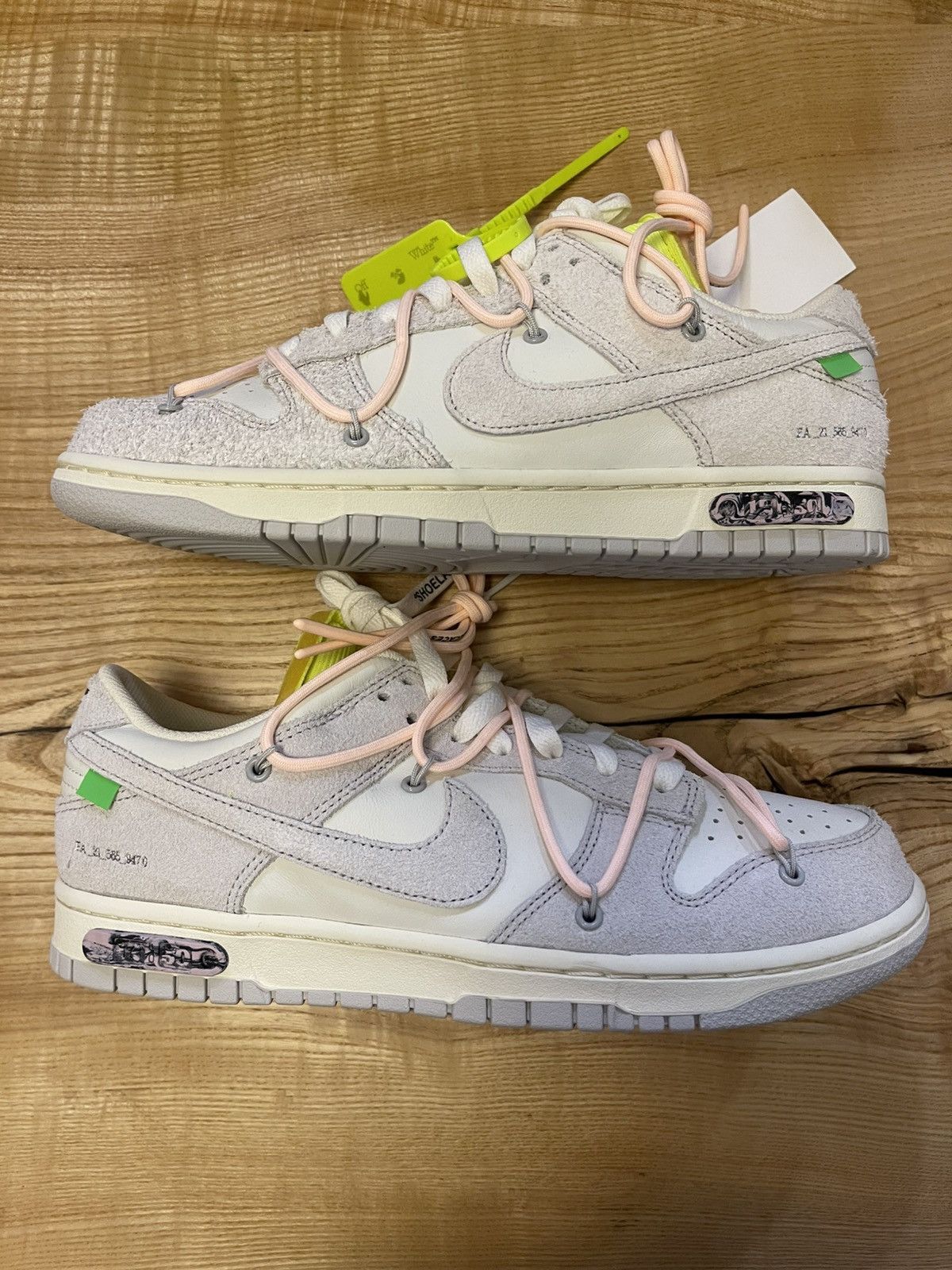 Nike × Off-White Off-White Dunk low Nike lot 12/50 size 10 Size US 10 / EU 43 - 1 Thumbnail