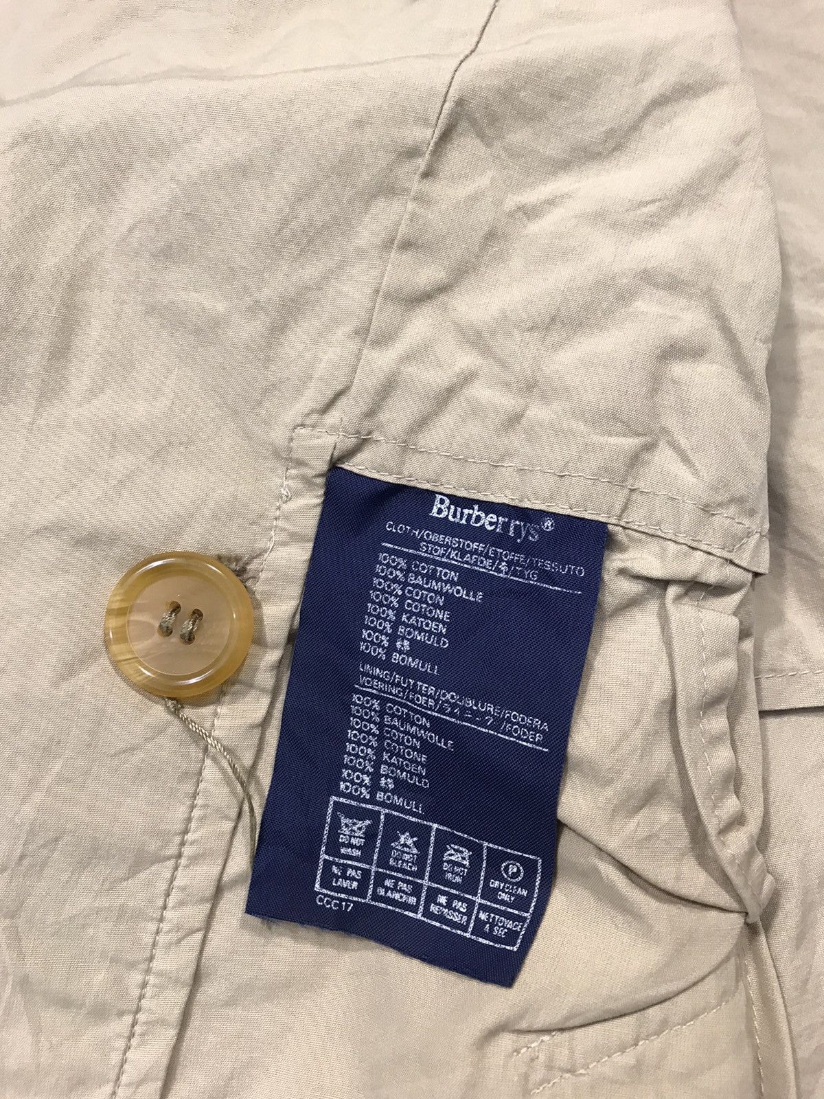 Burberry 90s Burberrys London For Maruzen Tokyo Trench Coat Jacket Size US S / EU 44-46 / 1 - 8 Thumbnail