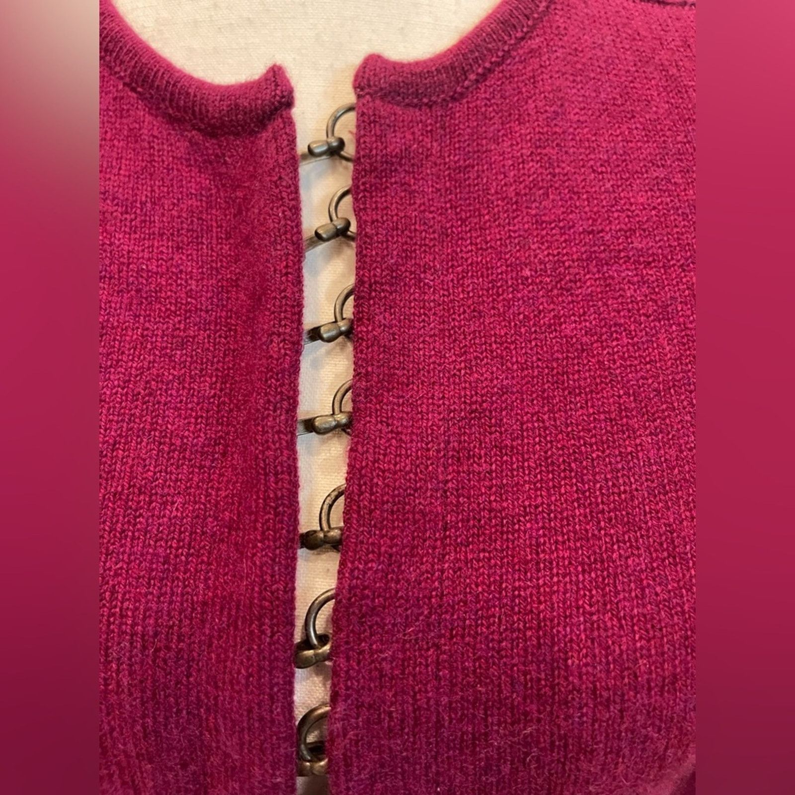 Balmain Balmain Paris Vintage Cashmere SweaterSize: S Size S / US 4 / IT 40 - 11 Thumbnail