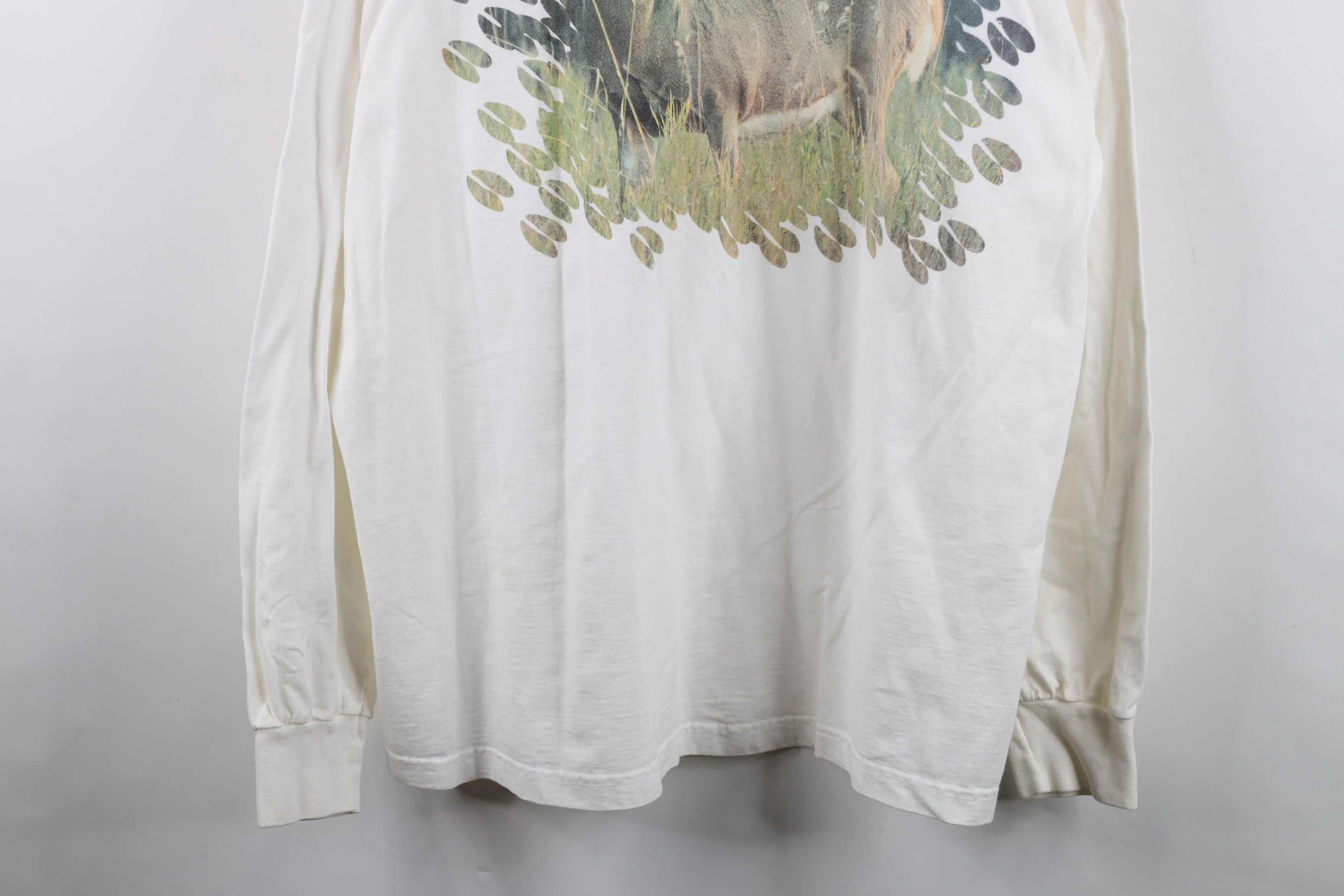 Vintage Vintage 90s Streetwear Heavyweight Buck Mock Neck T-Shirt Size US XXL / EU 58 / 5 - 3 Thumbnail