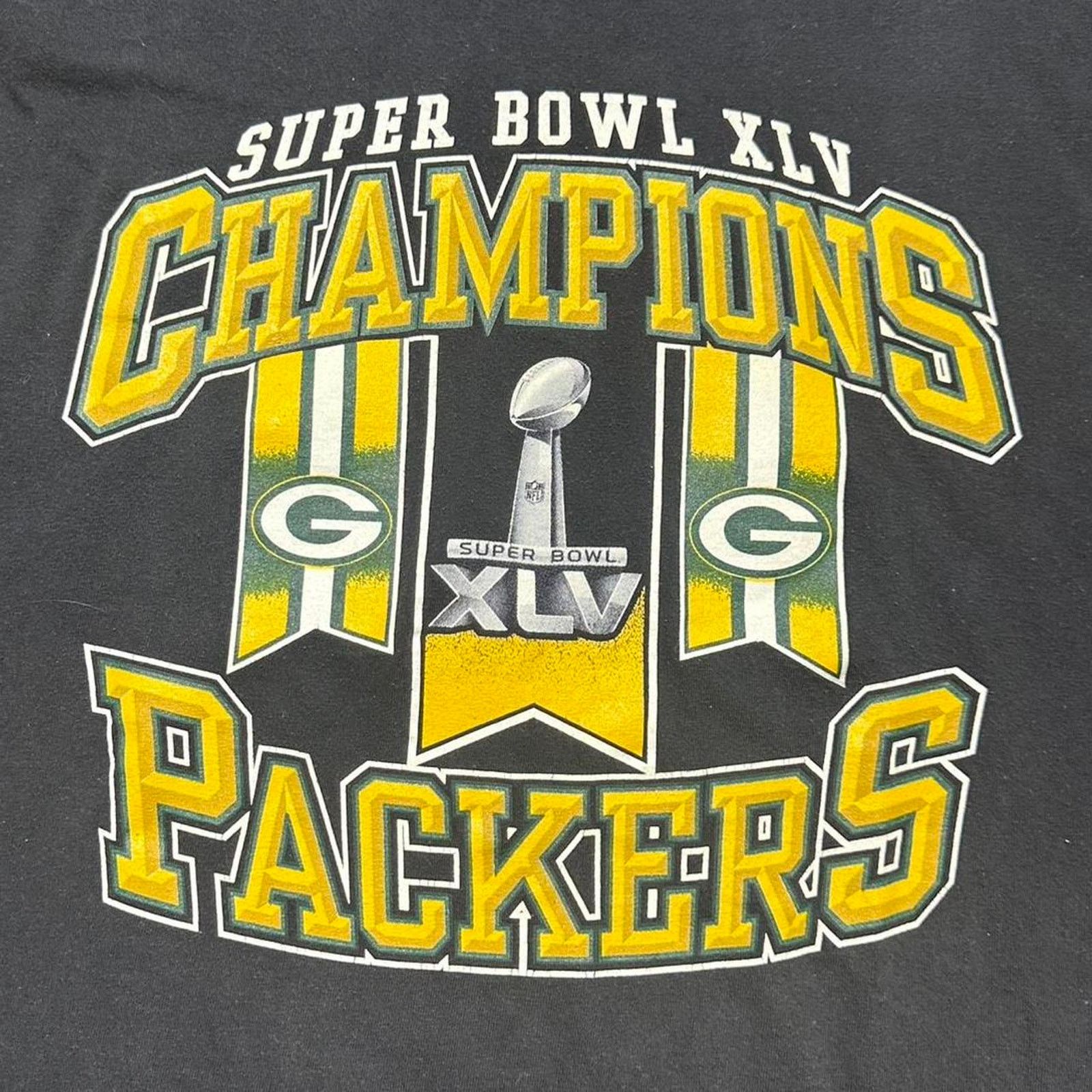 Delta Green Bay Packers 2011 Super Bowl Champs Long Sleeve Shirt Size US XL / EU 56 / 4 - 2 Thumbnail
