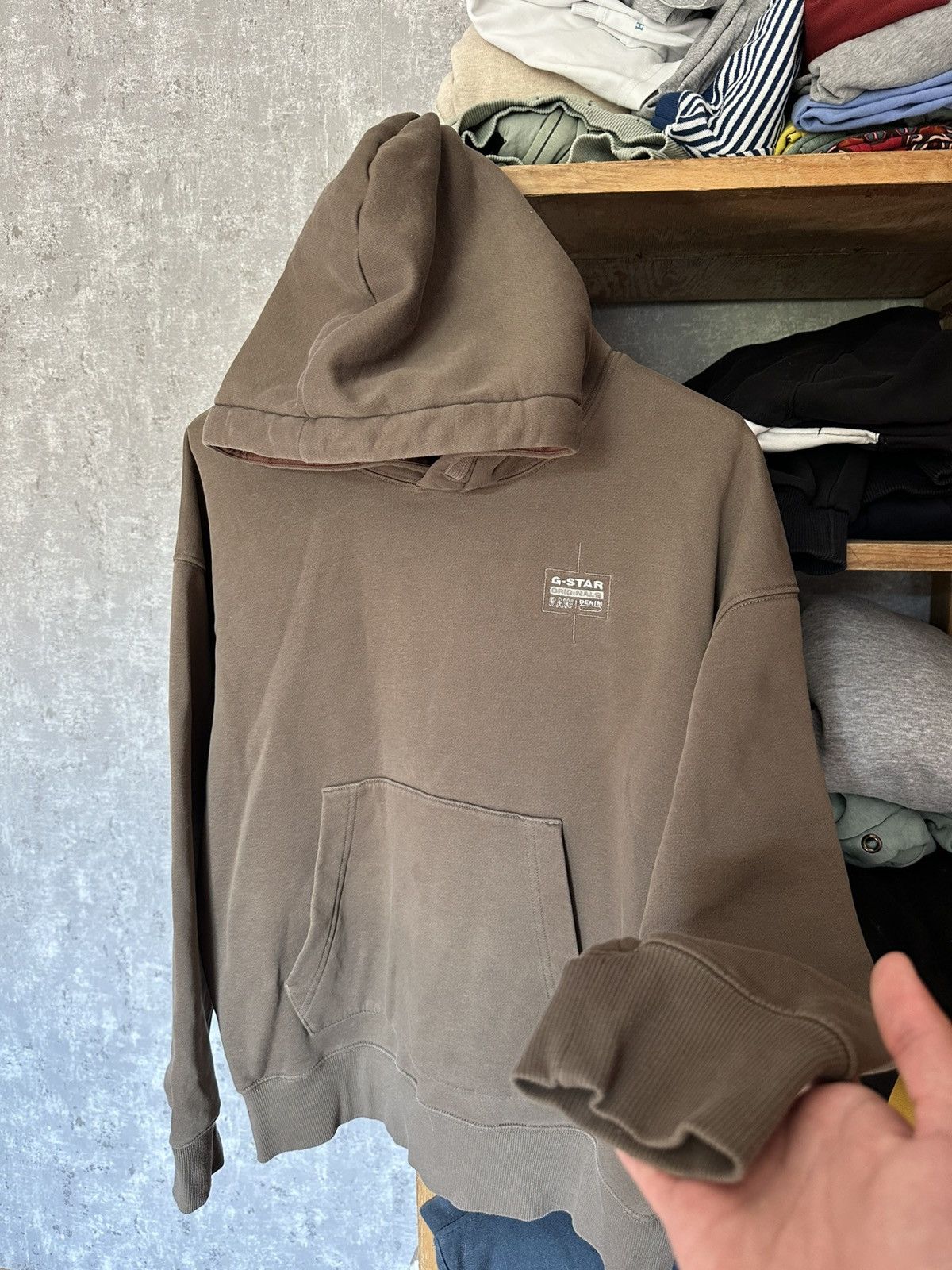 G-Star HOODIE G-STAR Y2K VINTAGE STREETWEAR BIG LOGO,SIZE M Size US M / EU 48-50 / 2 - 2 Thumbnail
