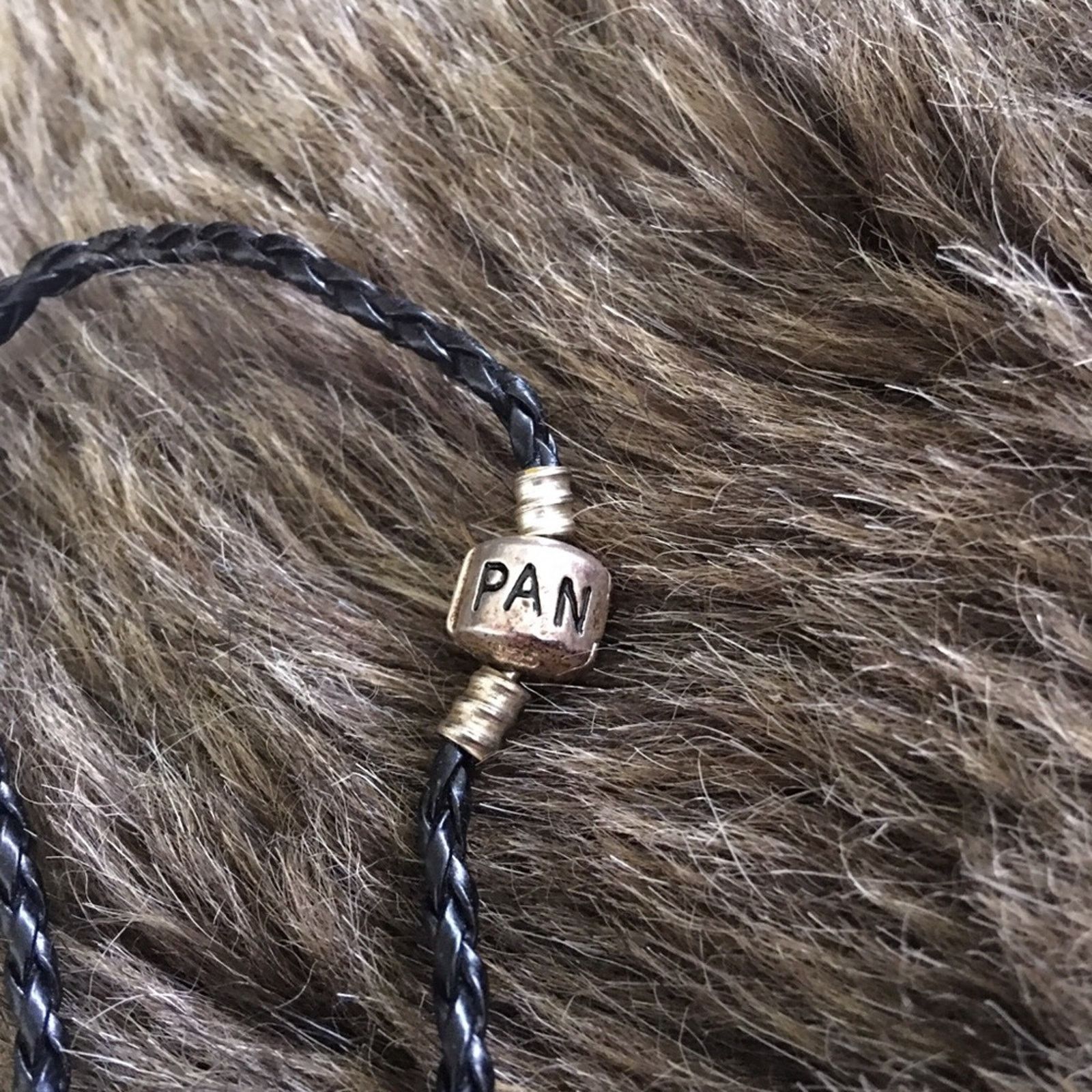 Jewelry Pandora braided necklace w/non Pandora charms Size ONE SIZE - 9 Thumbnail