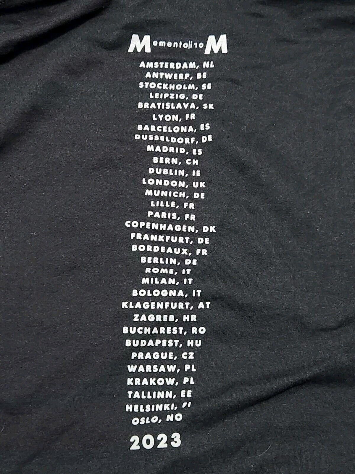 Designer Depeche Mode Logo Alley Photo World Tour 2023 Cities Hoodie Size ONE SIZE - 5 Thumbnail