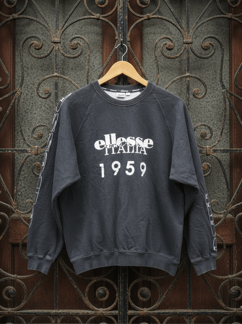 Ellesse Vintage Ellesse Italia 1959 Crewneck Sweatshirt Size US L / EU 52-54 / 3 - 1 Thumbnail