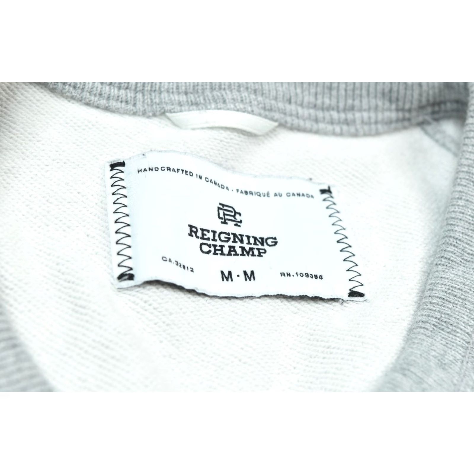 Reigning Champ Reigning Champ Sweat Shirt Gray Long Sleeve Crew Neck Terry Womens Medium Size M / US 6-8 / IT 42-44 - 6 Thumbnail