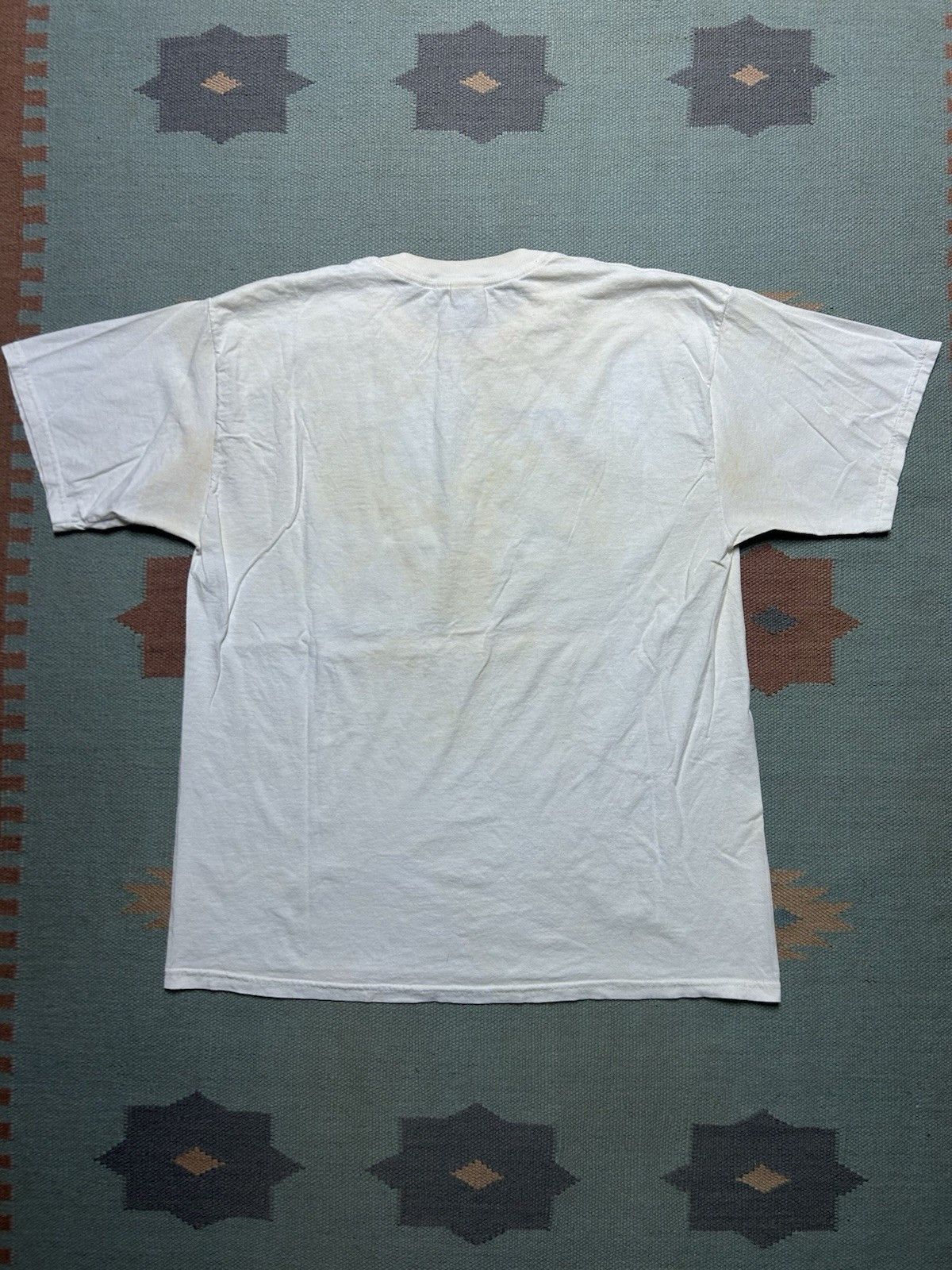Vintage Vtg t shirt Louisiana porch puppies crocodile distress XL Size US XL / EU 56 / 4 - 7 Thumbnail