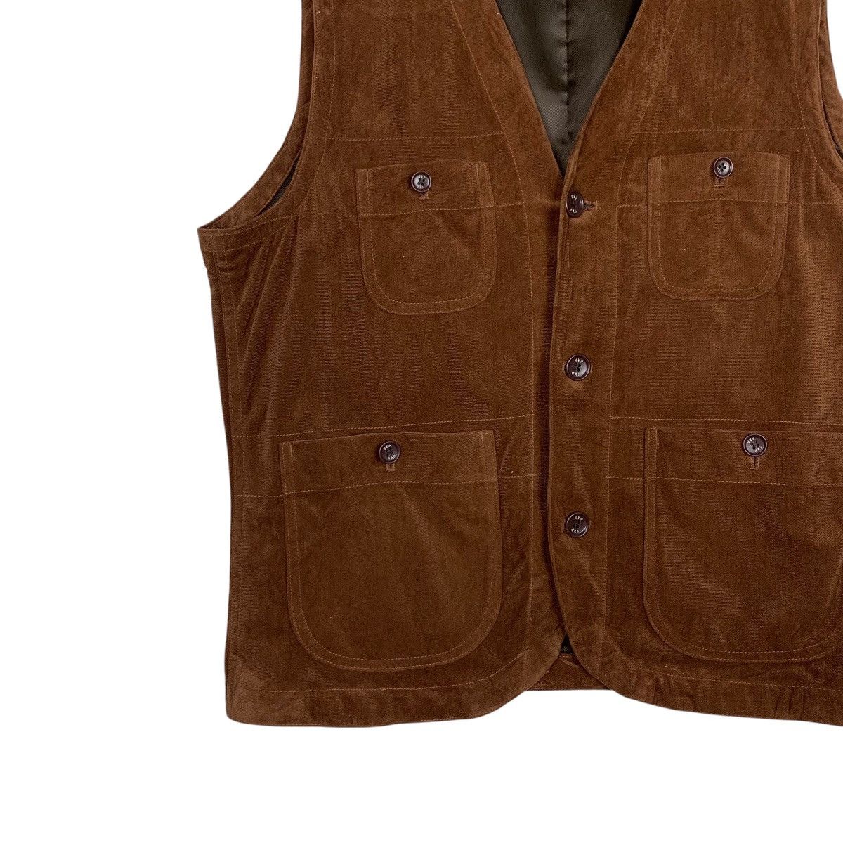 Playboy PLAYBOY Four Pocket Vest Casual Wear #1867-C81 Size US L / EU 52-54 / 3 - 3 Thumbnail
