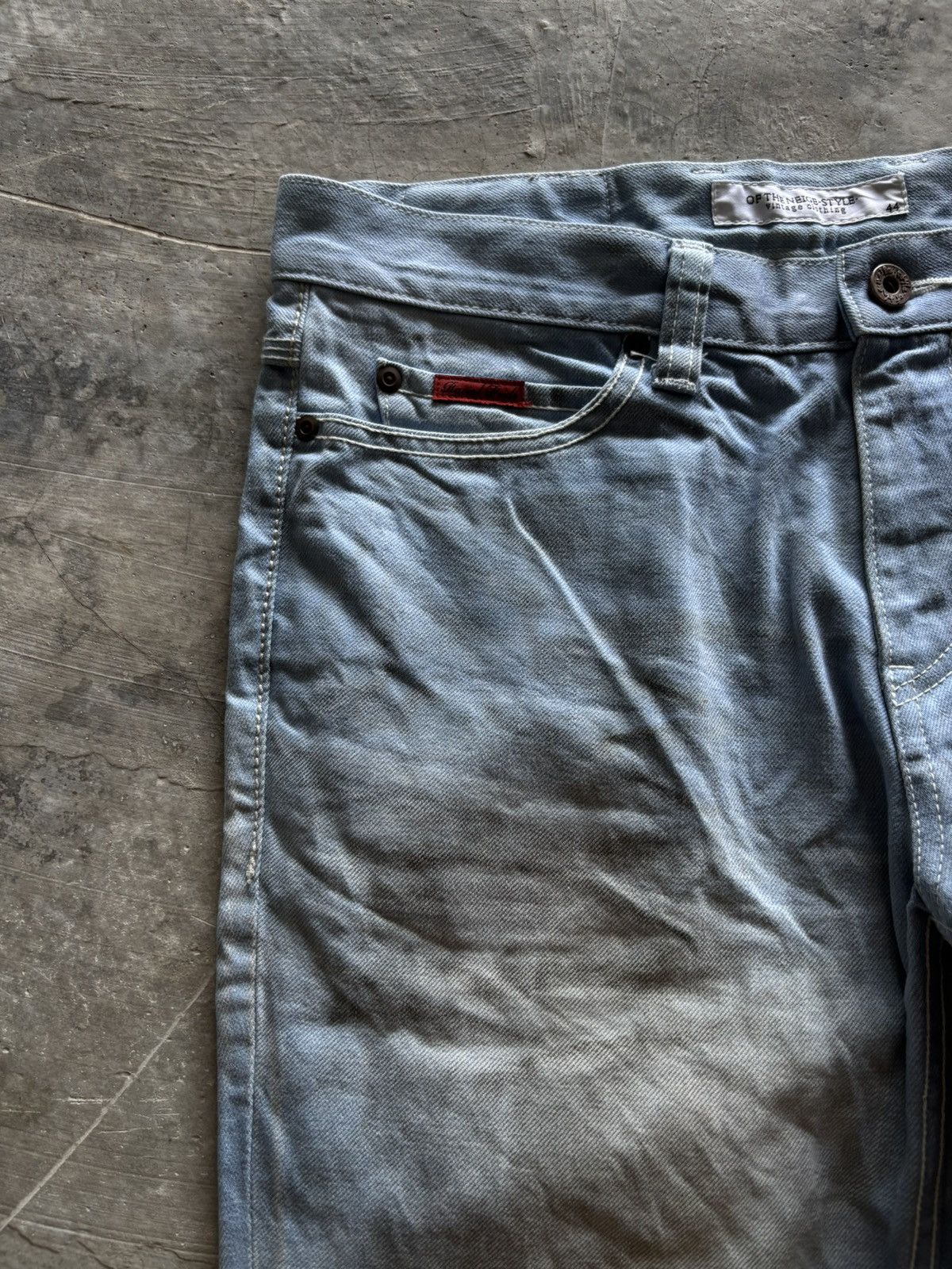 Tornado Mart OF THE NEIGE STYLE flare japanese denim whiskered washed Size US 32 / EU 48 - 10 Thumbnail