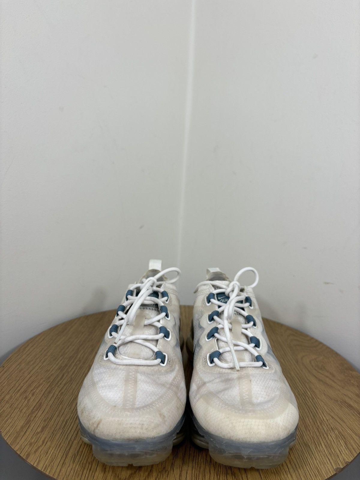 Nike Nike Air VaporMax Women’s 2019 White Mineral Teal Sneakers Size US 5.5 / IT 35.5 - 7 Thumbnail