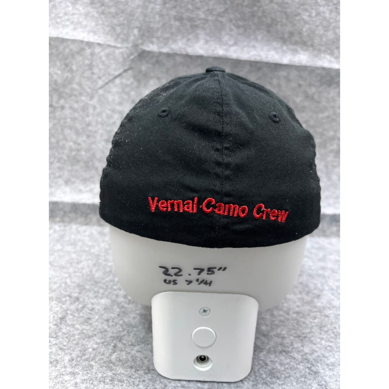 Port Authority Port Authority Hat Cap Fitted Adult Medium Black Cotton Blend Hat/Cap Mens Baseball Cap Port Authority Size ONE SIZE - 6 Thumbnail