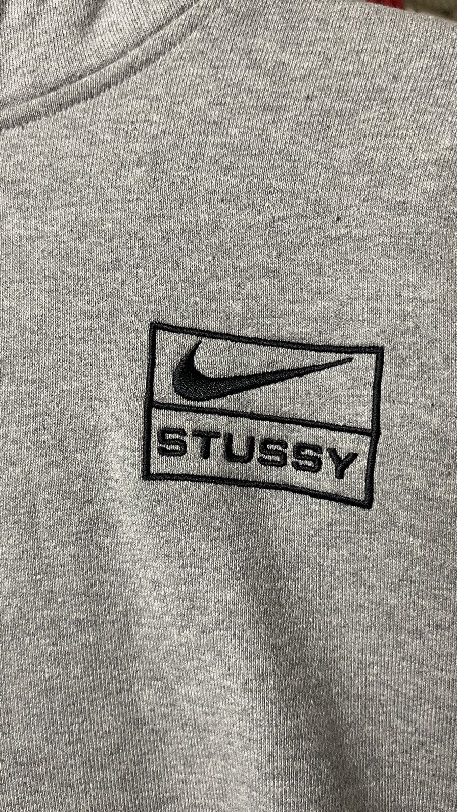 Nike × Stussy Nike x Stussy NRG Grey Hoodie Size US S / EU 44-46 / 1 - 2 Thumbnail