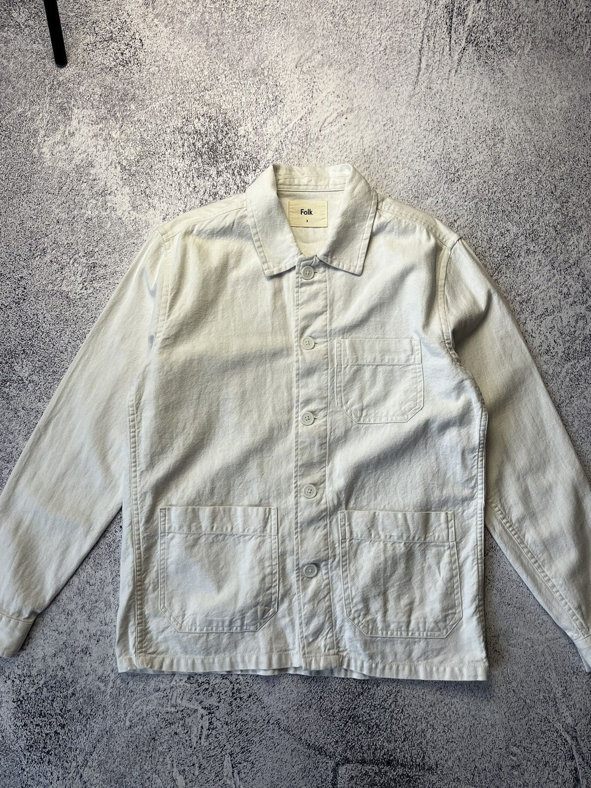 Folk Folk Flannel Overshirt Size 3 Size US M / EU 48-50 / 2 - 7 Thumbnail