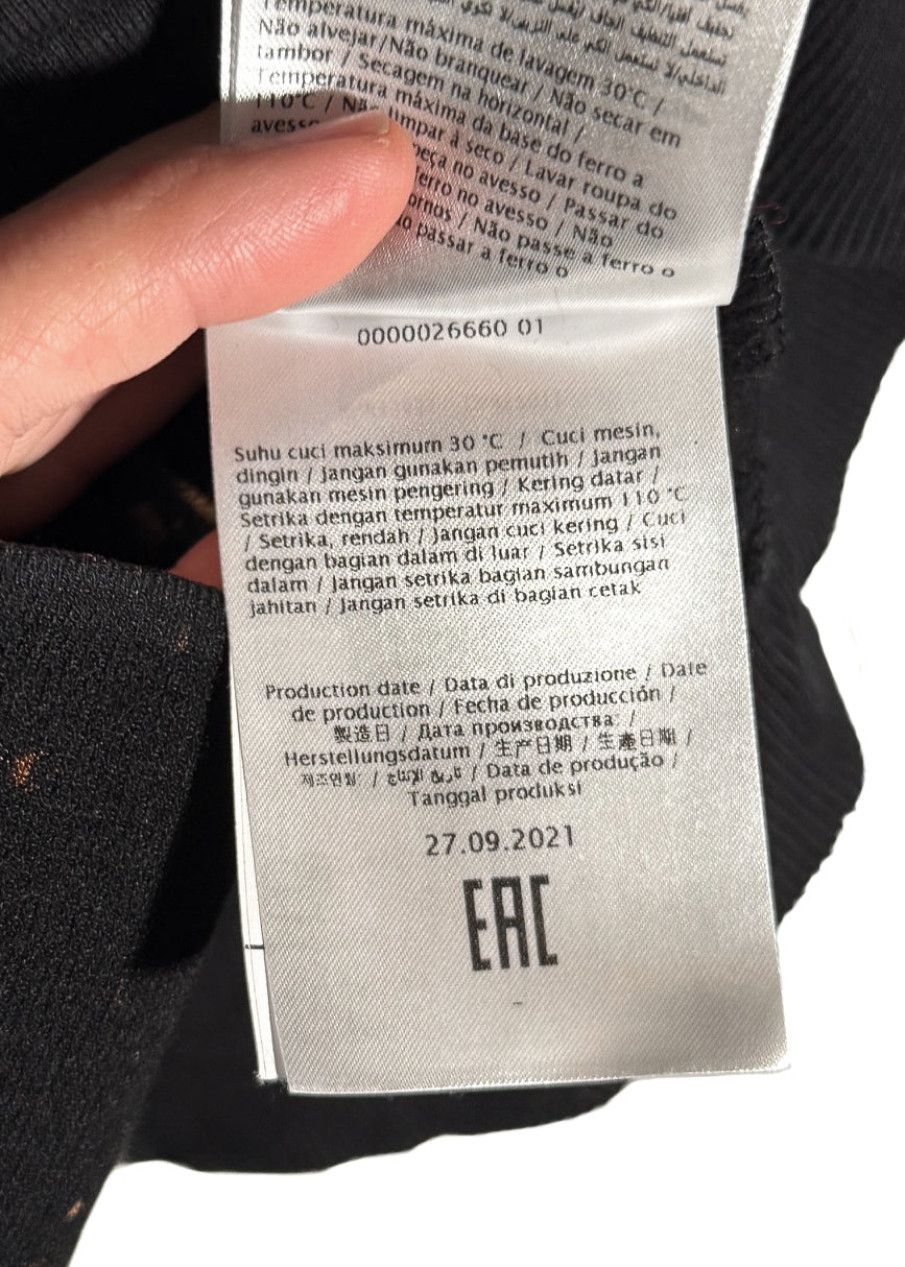 Valentino Valentino Black 3D Logo Embossed Hoodie Size S / US 4 / IT 40 - 8 Thumbnail