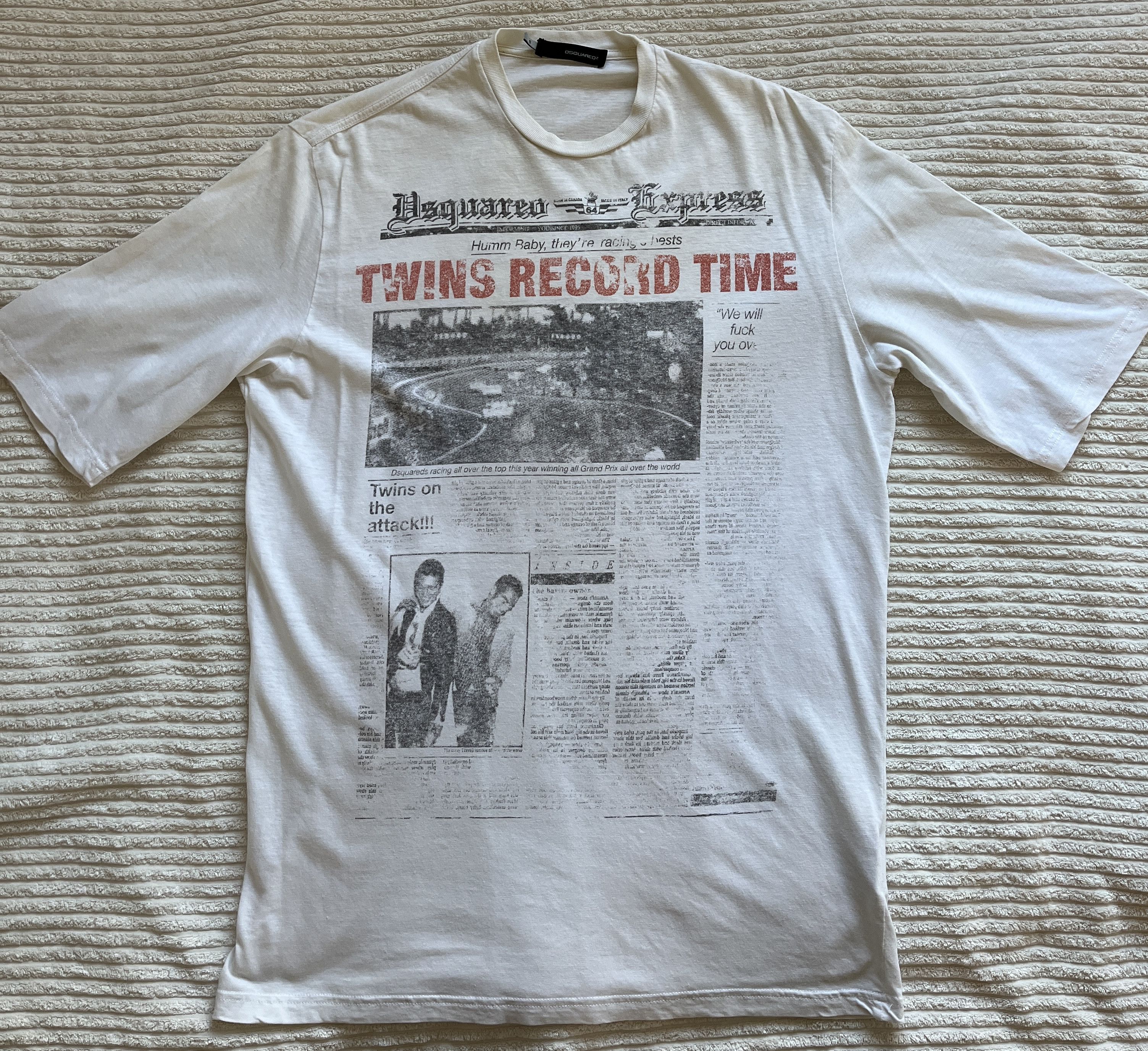 Dsquared2 Twins Record Time T-Shirt