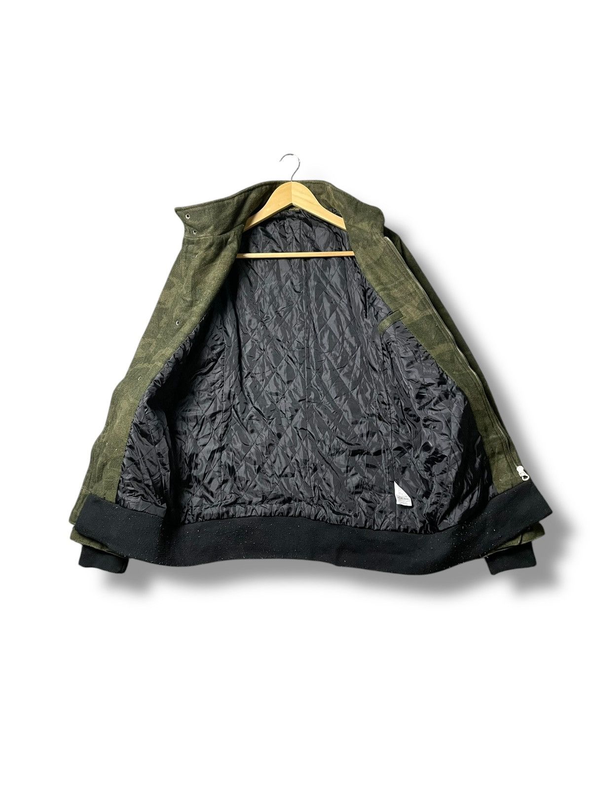 Japanese Brand × Vintage Unlimited Ability Camo Military Wool Jacket (45) Size US XL / EU 56 / 4 - 2 Thumbnail