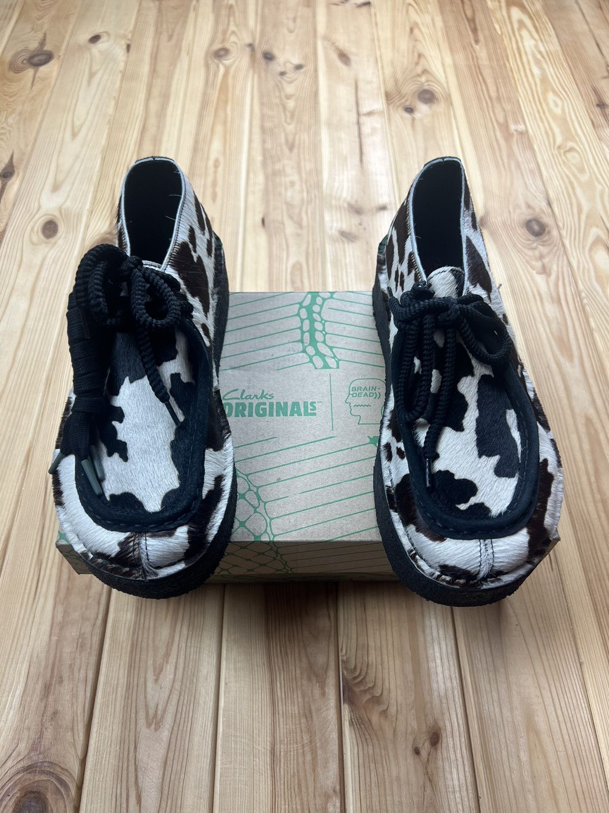 Clarks New Clarks Originals x Brain Dead Desert Nomad Cow Print Size US 7.5 / IT 37.5 - 3 Thumbnail