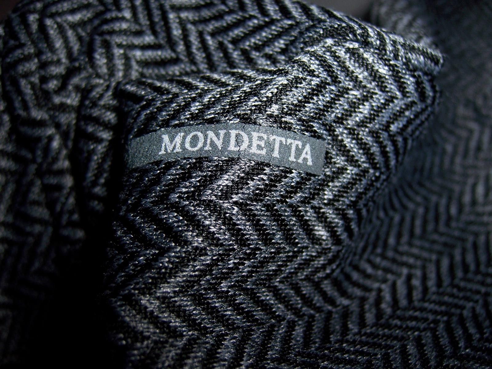 Mondetta Mondetta Women's Black/Gray Herringbone Hooded Jacket L Size ONE SIZE - 5 Thumbnail
