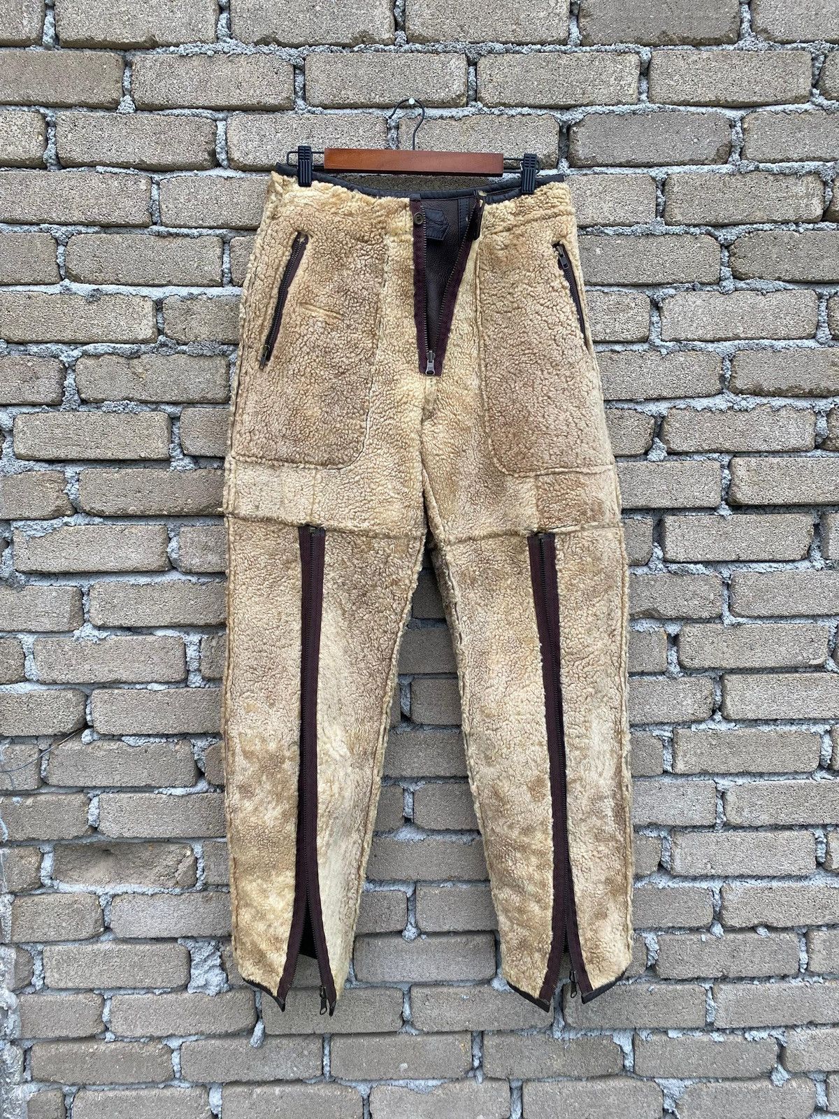 Yoshiyuki Konishi Yoshiyuki Konishi B3 Sheepskin Shearling Leather Pant 29-30 Size US 30 / EU 46 - 12 Thumbnail