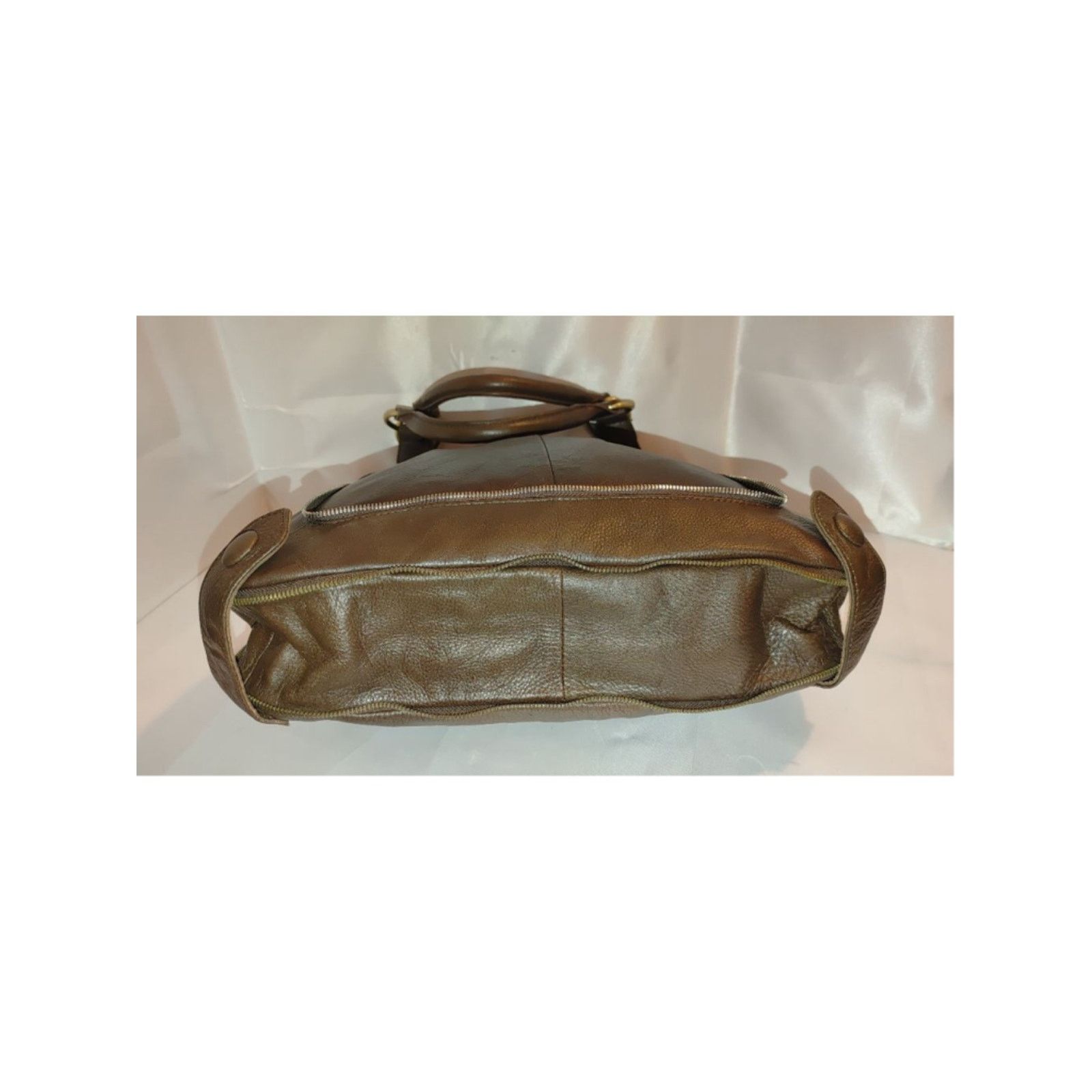 Leather Amerileather Judelle Universal Leather Satchel Size ONE SIZE - 8 Thumbnail