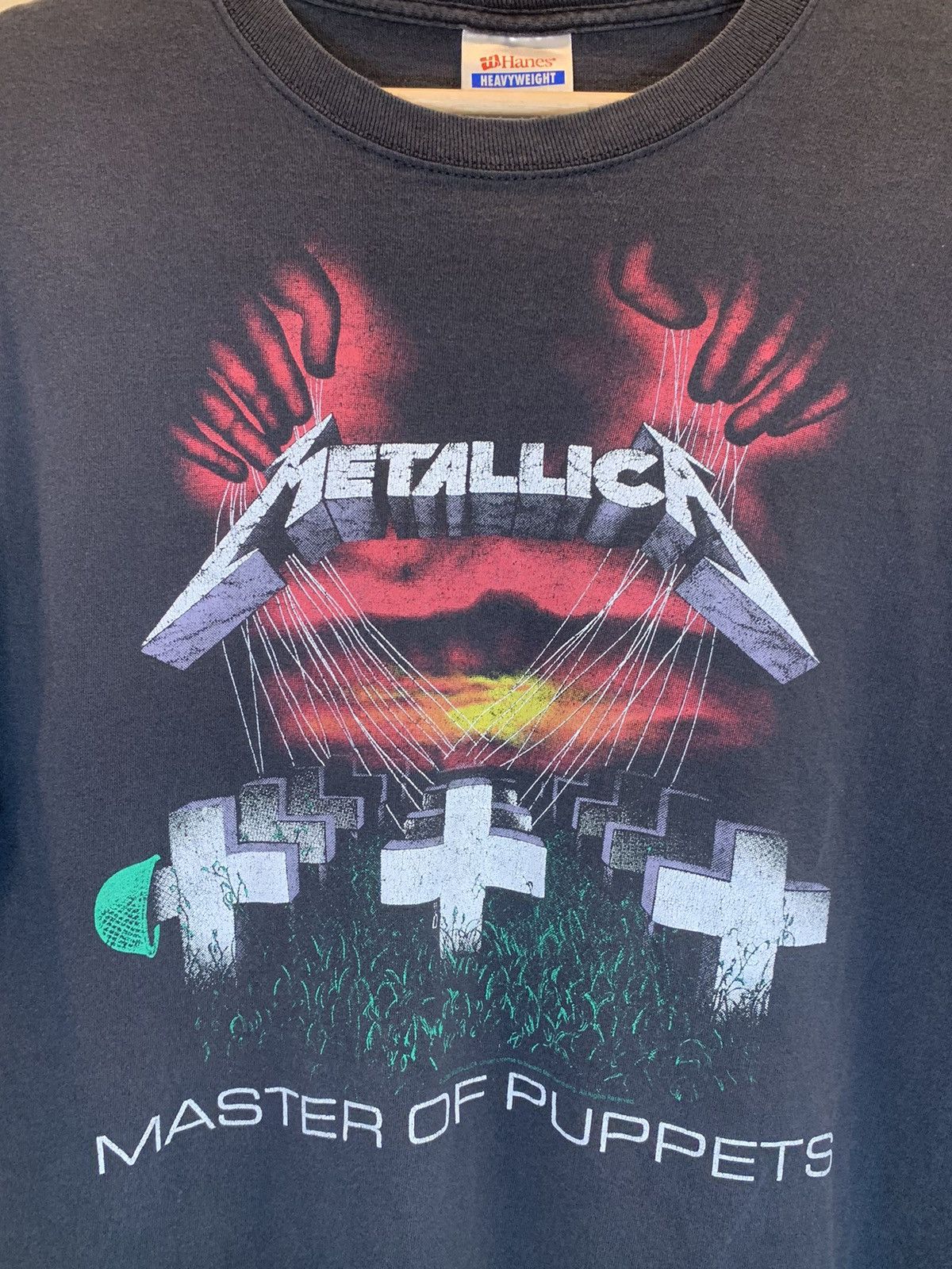 Metallica *RARE* Vintage Metallica Master Of Puppets Y2K Band T-Shirt Size US L / EU 52-54 / 3 - 2 Thumbnail