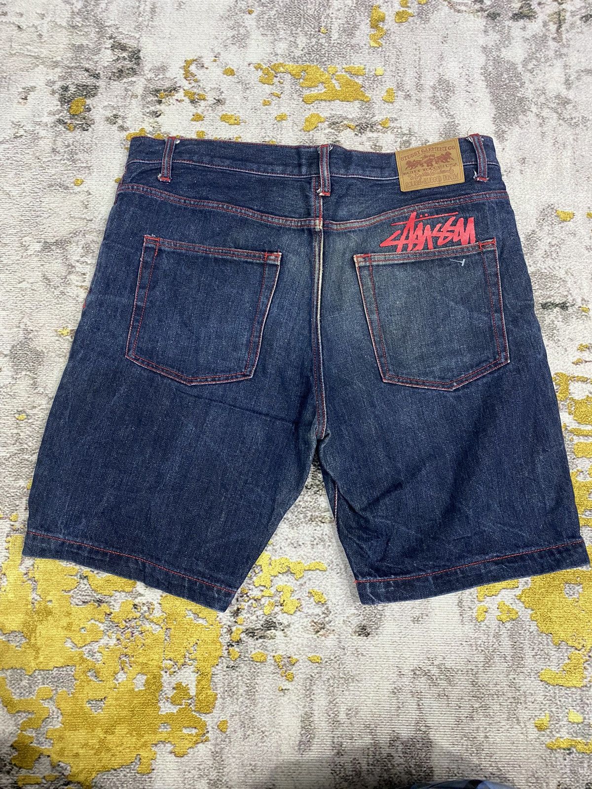 DENIM TEARS × Stussy Stussy x Denim Tears Gym Short Size