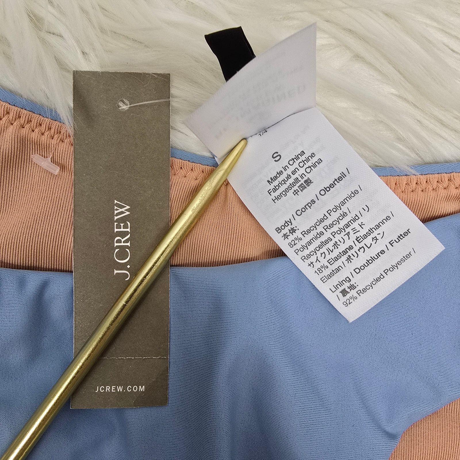 J.Crew NWT J. Crew Curved Waist Cheeky Bikini Bottoms Size S Size ONE SIZE - 7 Thumbnail