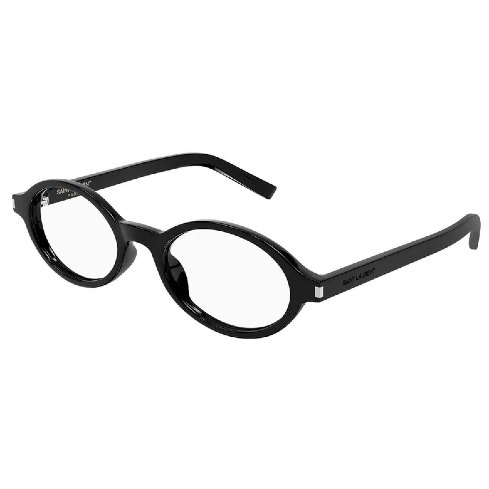Saint Laurent Paris NEW Saint Laurent SL751 OPT 001 Black/Clear Blue Light Block Size ONE SIZE - 2 Thumbnail