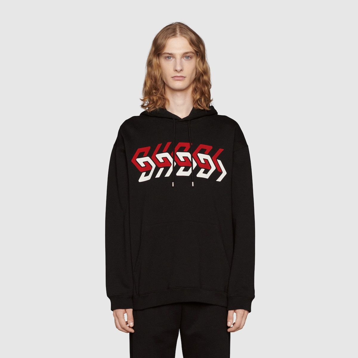 Gucci S Gucci Chain Print Hooded Sweatshirt Black Cotton Hoodie Size US S / EU 44-46 / 1 - 3 Thumbnail