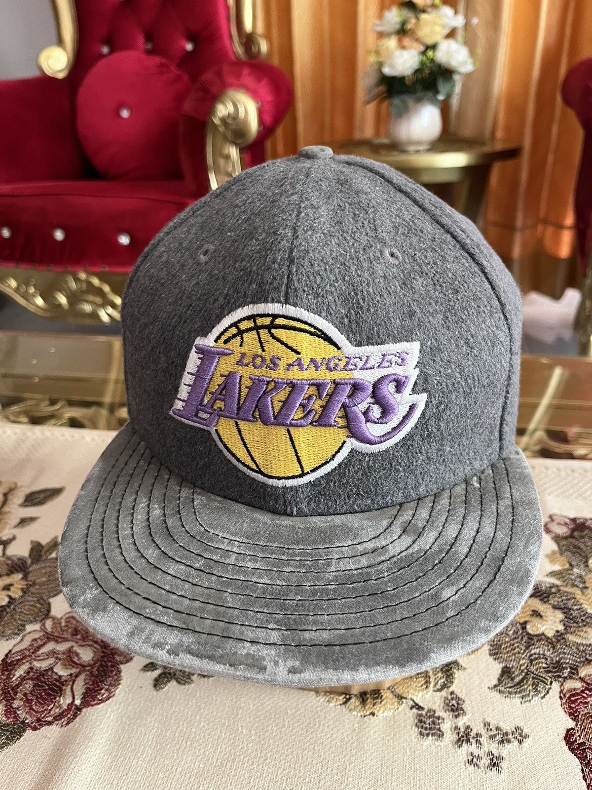 NBA × New Era × Vintage 1999 HWC LA Lakers x New Era Size ONE SIZE - 5 Thumbnail