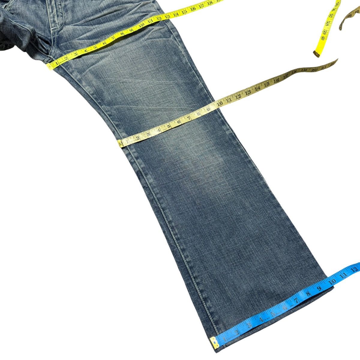 Robins Jeans Robins Jeans Embroidery Denim Flare Jeans Size US 33 - 19 Thumbnail