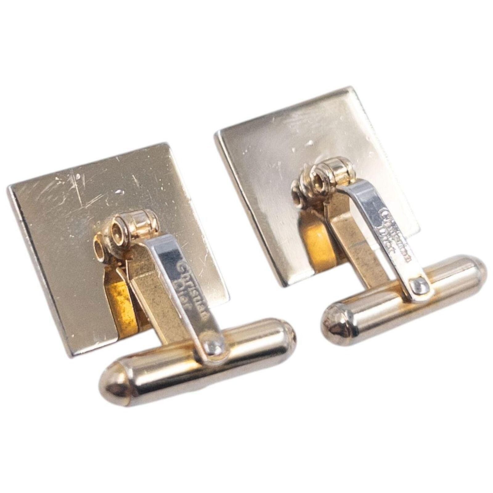 Dior Vintage 90s Dior Cuff Links Size ONE SIZE - 3 Thumbnail