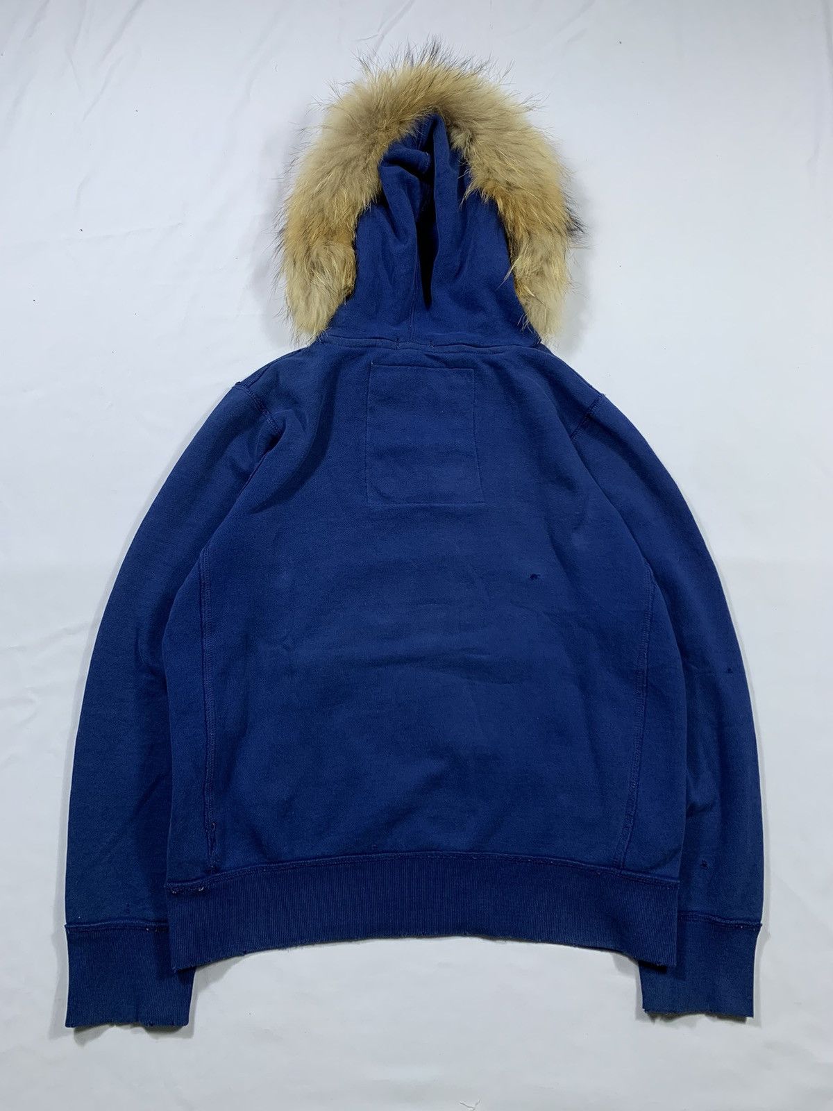 Hysteric Glamour SICK DISTRESSED ABERCROMBIE JAPANESE FUR ZIP HOODIE Size US M / EU 48-50 / 2 - 2 Thumbnail