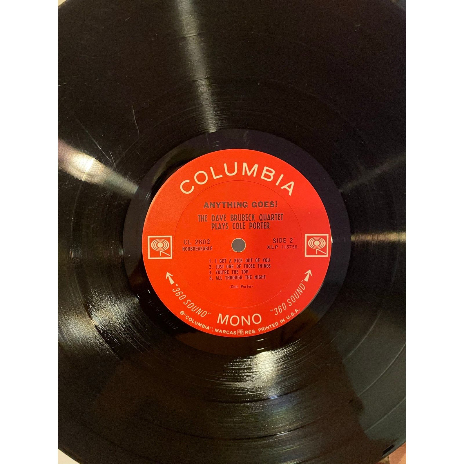 Columbia Dave Brubeck - Anything Goes LP vintage vinyl record jazz Size ONE SIZE - 4 Thumbnail