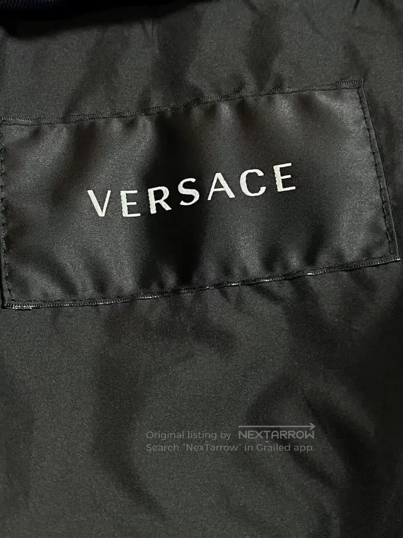 Versace Versace The black basket is full of printed down jackets Size US XXL / EU 58 / 5 - 6 Thumbnail