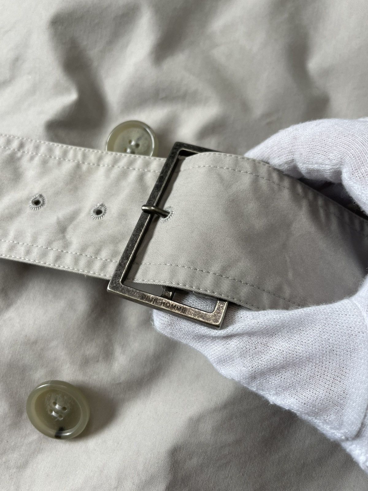Dior Dior Homme Double Breasted Beige Trench Coat Men’s Size 48 Size US M / EU 48-50 / 2 - 7 Thumbnail