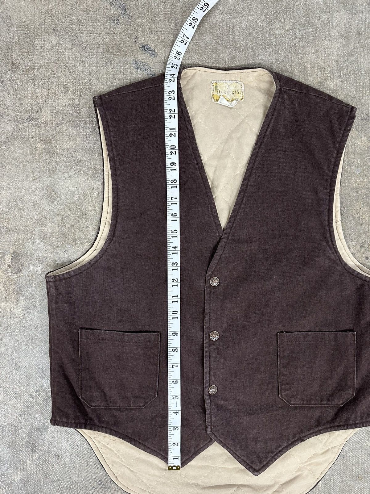 Vintage Vintage 80s Deerskin Brand Sportsman Button Up Vest Size US L / EU 52-54 / 3 - 12 Thumbnail