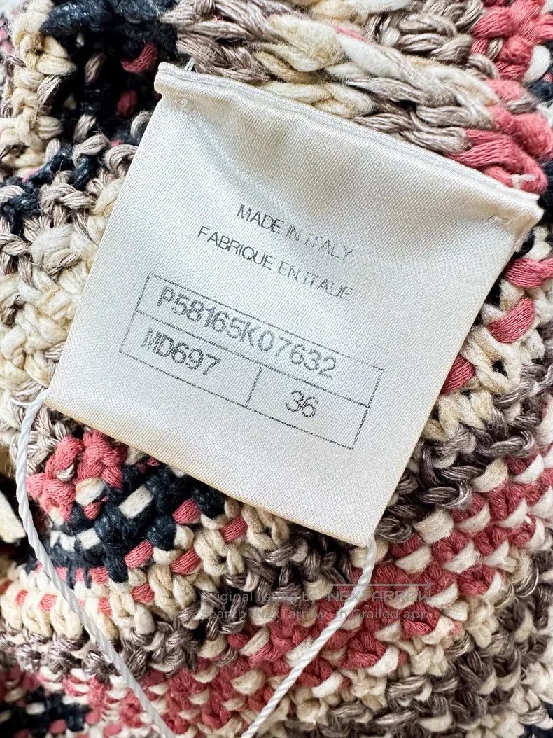 Chanel Chanel 18C Greek series brown colourful striped tassel bra Size 24" / US 00 / IT 34 - 6 Thumbnail