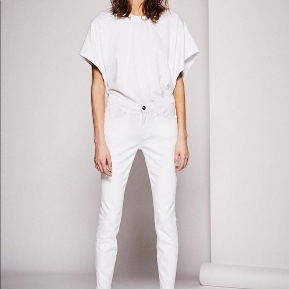 Current/Elliot Current/Elliott White jeans Size 24" / US 00 / IT 34 - 1 Thumbnail