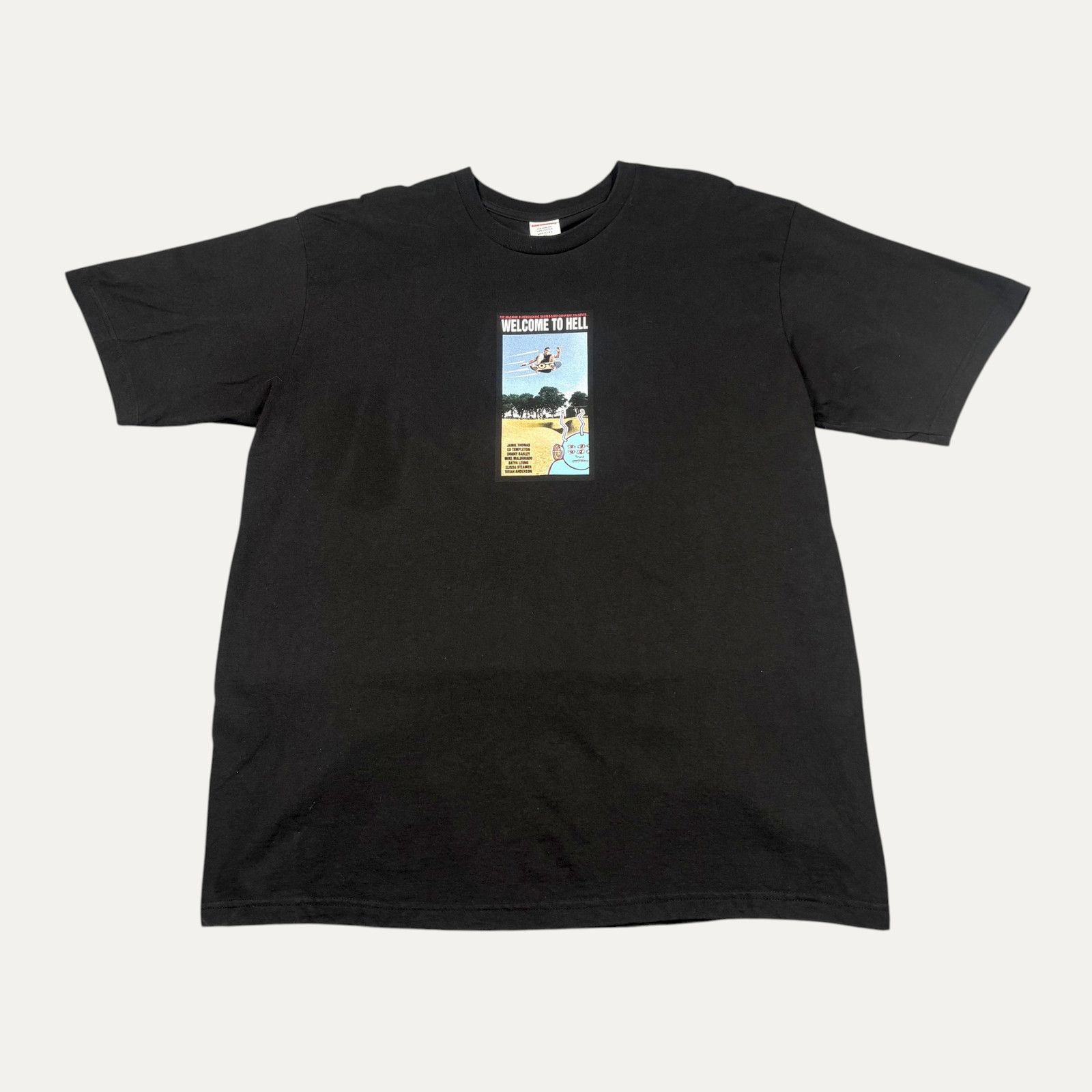Supreme Supreme toy machine welcome to hell tee | Grailed