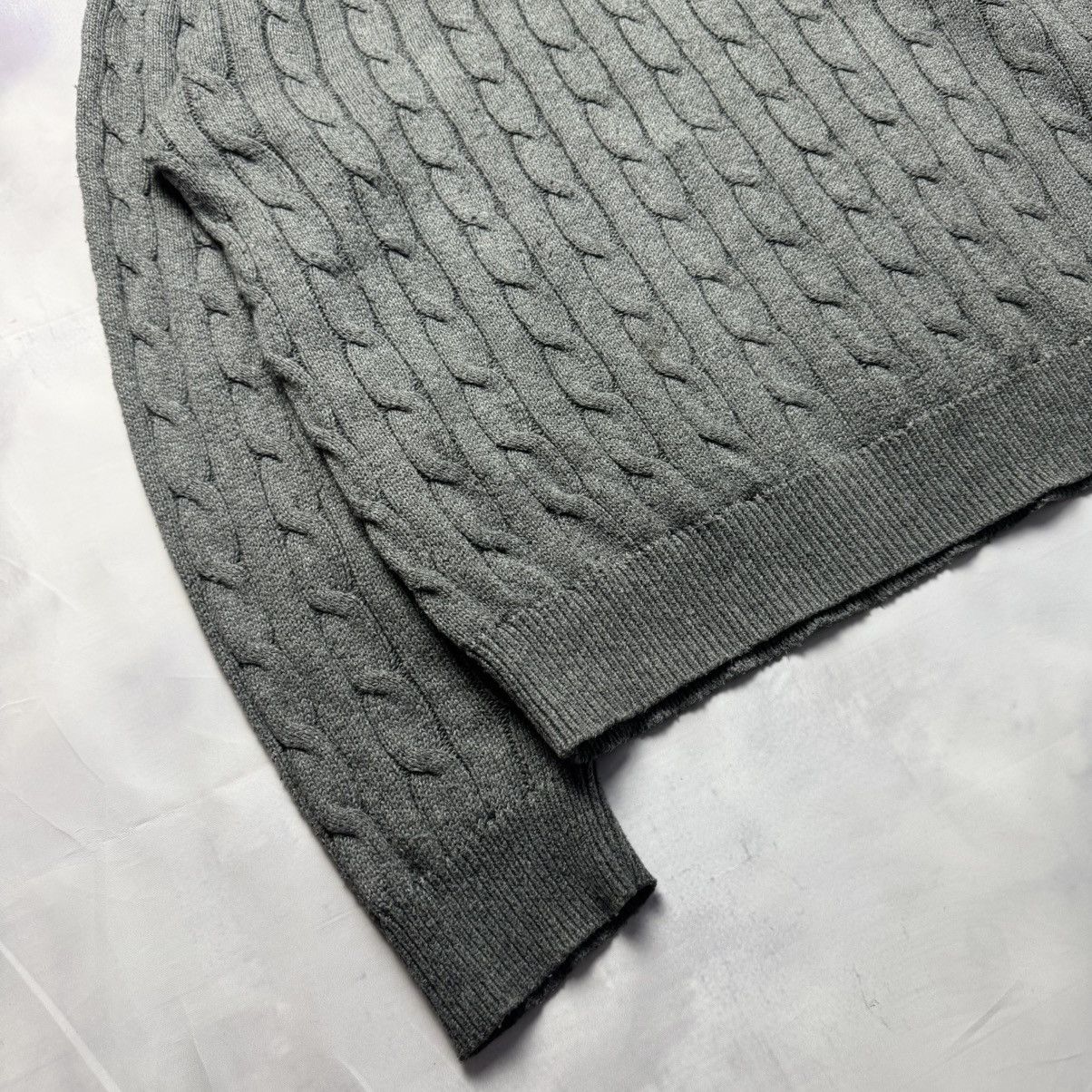 Polo Ralph Lauren Polo Ralph Lauren zip-hoodie 1/3 knitted gray men XL Size US XL / EU 56 / 4 - 2 Thumbnail