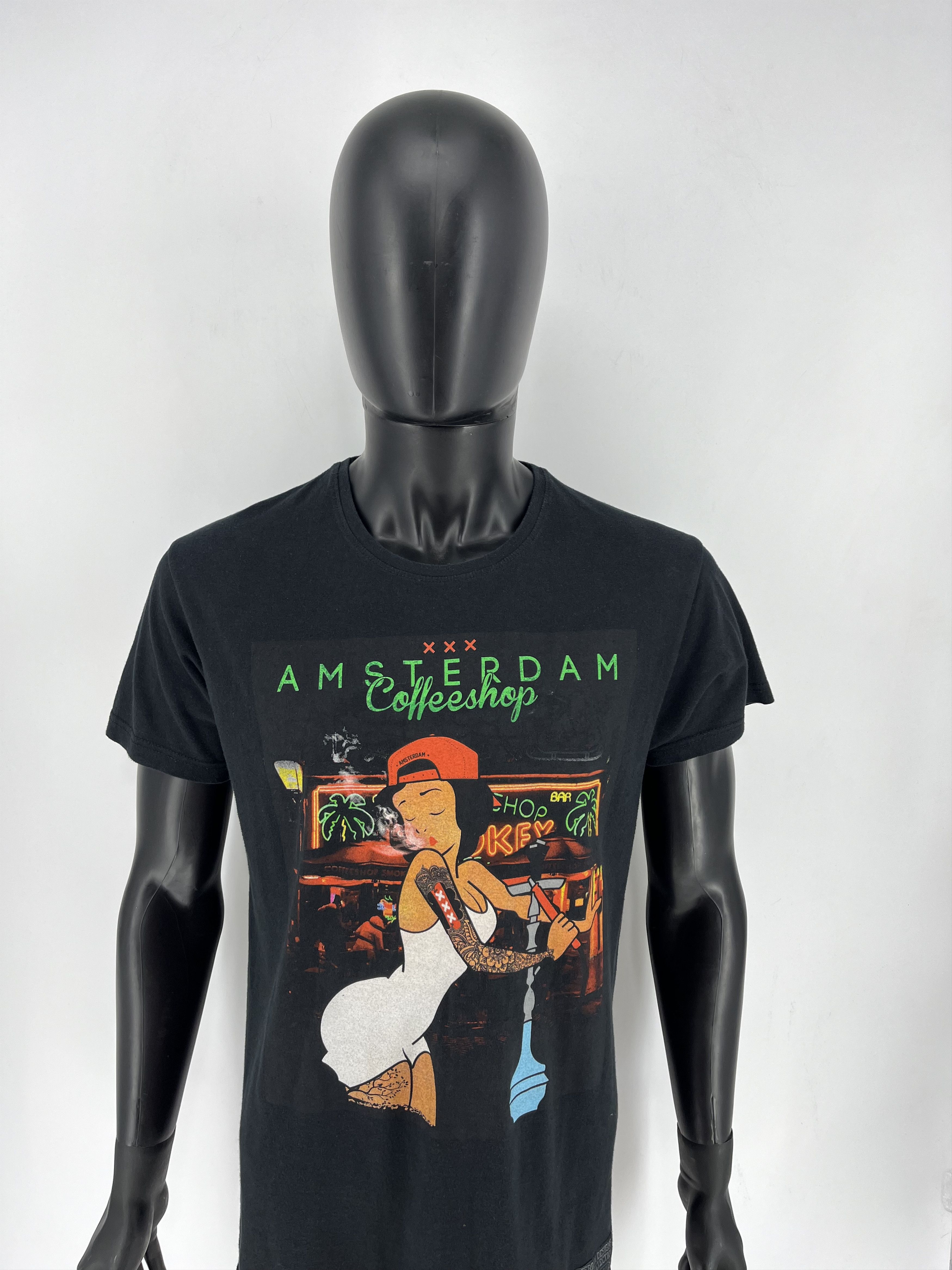 Other Red Light District Amsterdam Sexy Girl With Boobs Tee Size US L / EU 52-54 / 3 - 5 Thumbnail