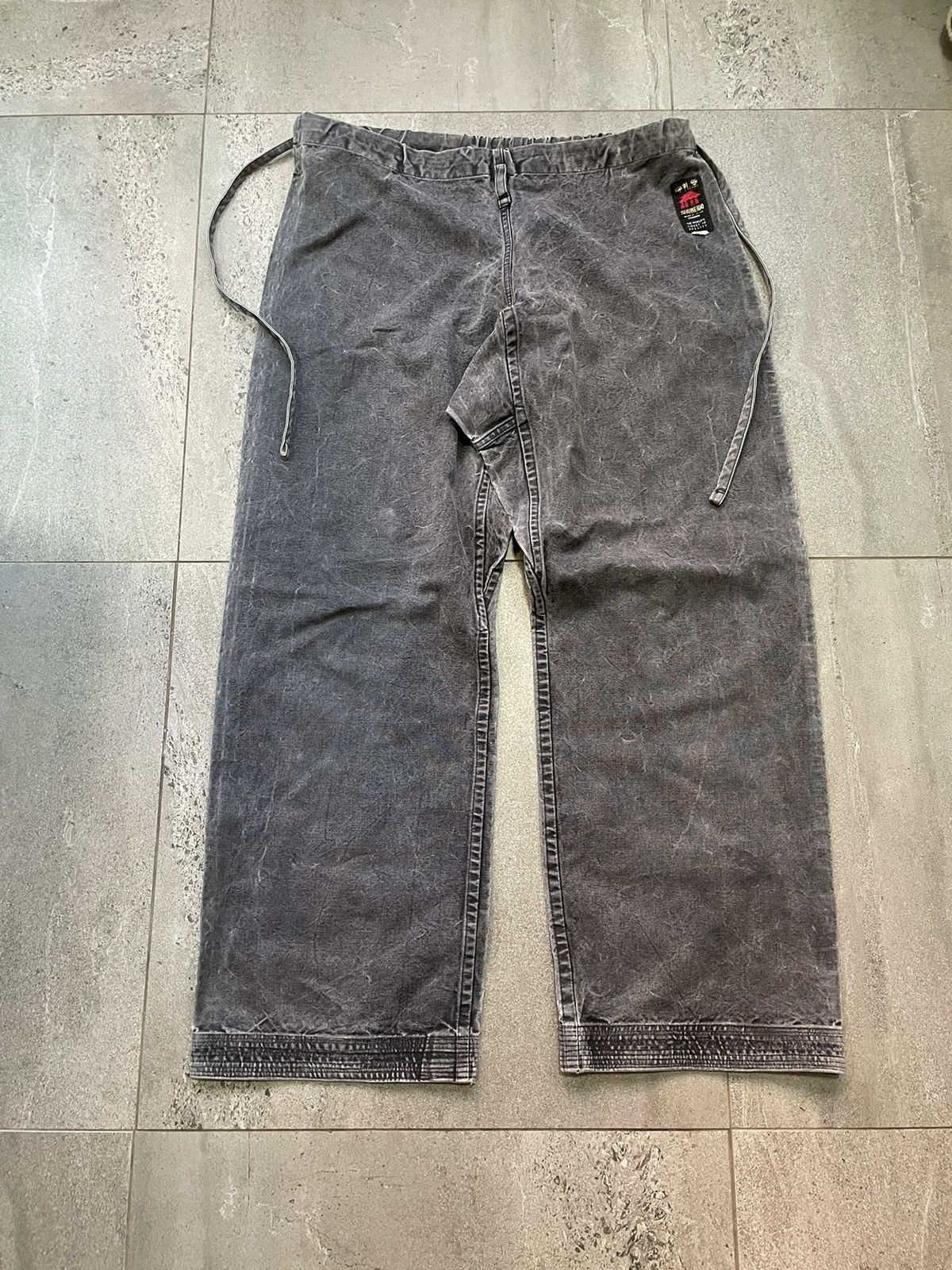 Japanese Brand × Vintage BAGGY KAPITAL STYLE WASHED COTTON DISTRESSED OKINAWA PANTS Size US 36 / EU 52 - 1 Thumbnail