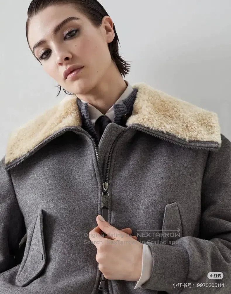 Brunello Cucinelli Brunello Cucinelli Cashmere Coat Size M / US 6-8 / IT 42-44 - 9 Thumbnail
