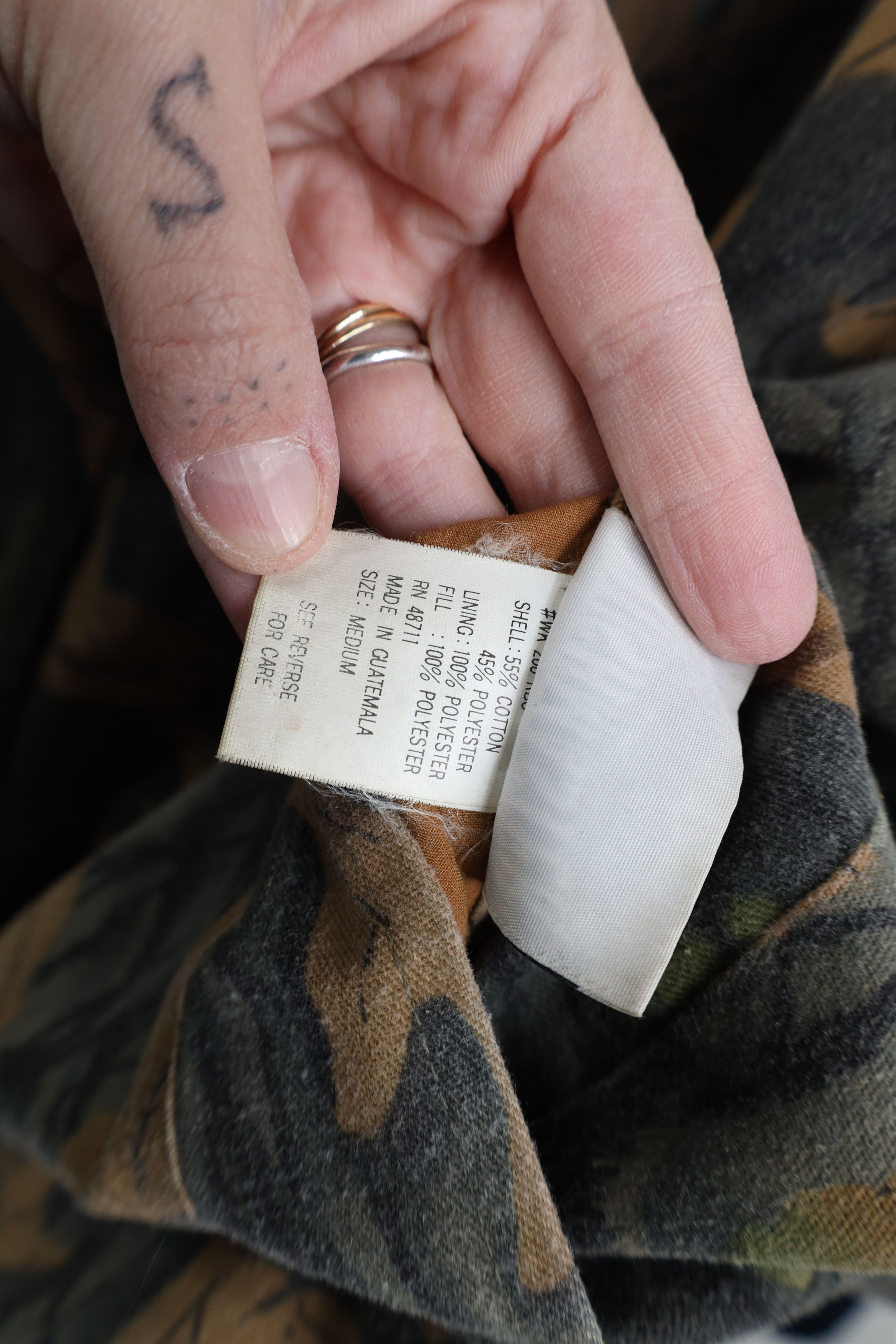 Vintage Vintage 90s Streetwear Reversible Camouflage Parka Jacket Size US L / EU 52-54 / 3 - 7 Thumbnail