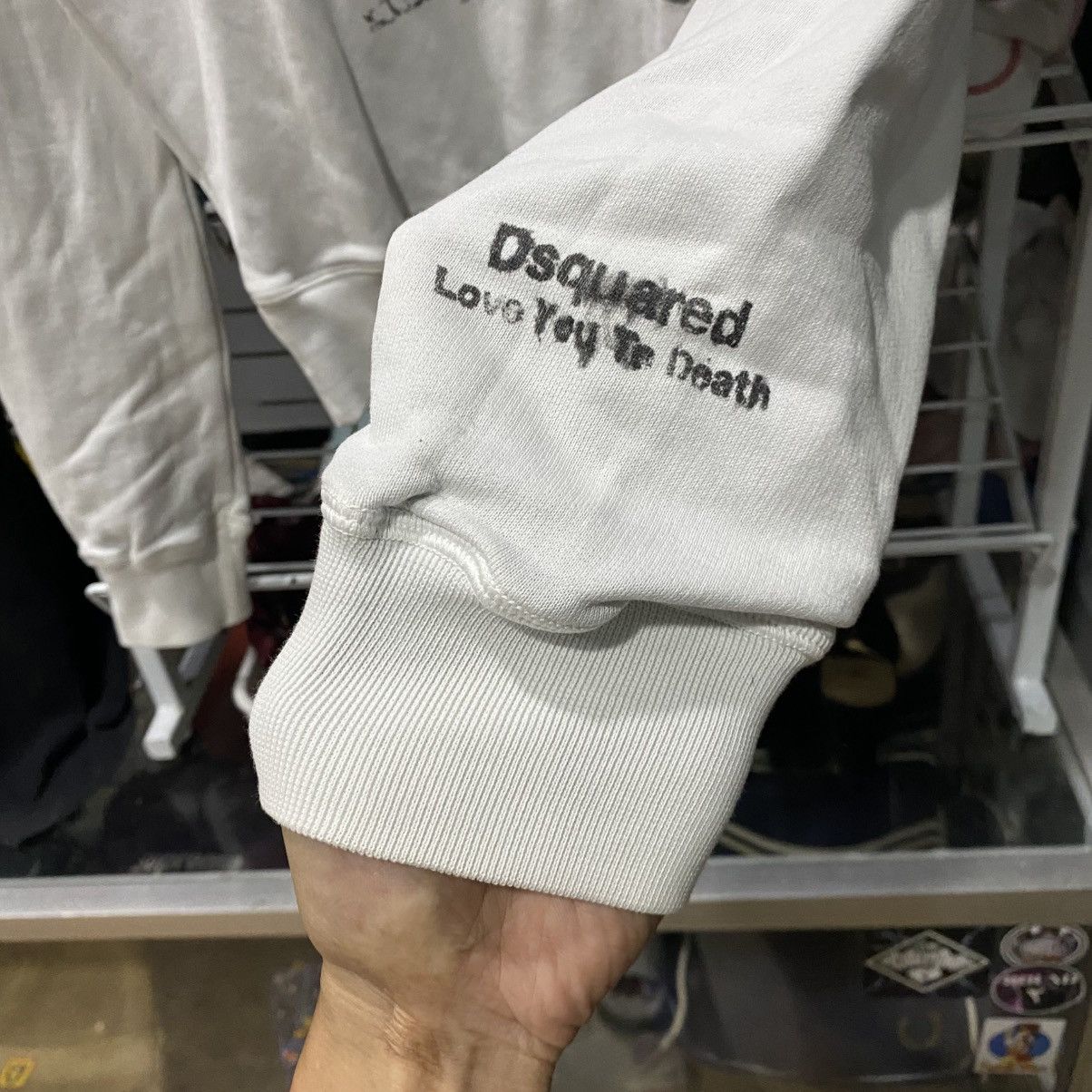 Dsquared2 Dsquared2 “Love You To Death” Sweatshirts Made in Italy Size US S / EU 44-46 / 1 - 6 Thumbnail