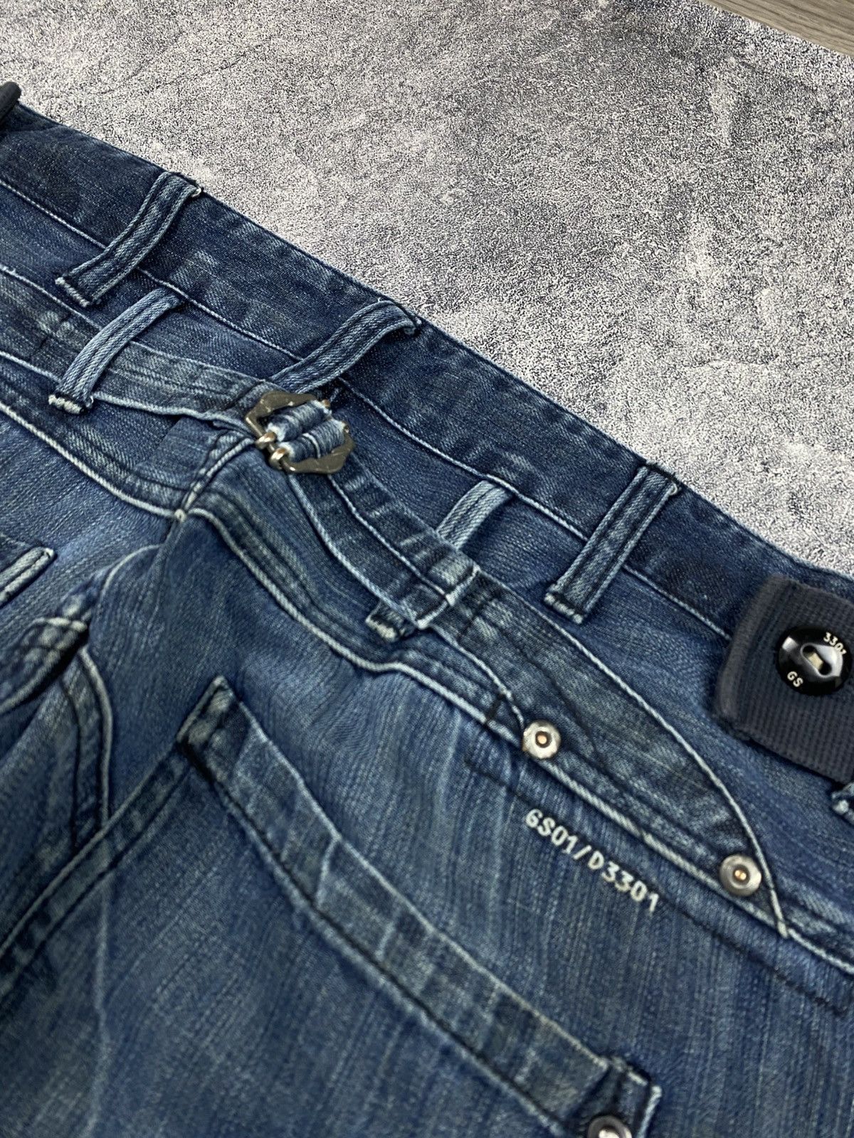 G-Star × Japanese Brand × Vintage Vintage G-Star Raw Japanese Distressed Cargo Pants Y2K Size US 34 / EU 50 - 10 Thumbnail